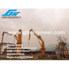 Rig Platform Crane 100T10M Knuckle Boom Crane